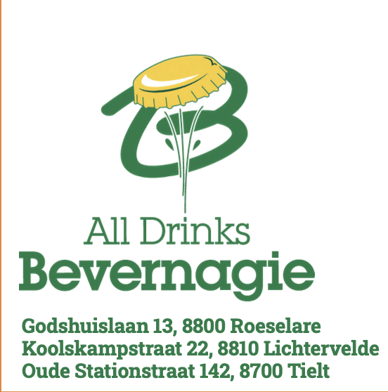 Logo van All Drinks Bevernagie uit Roeselare, sponsor van GastroRSL.